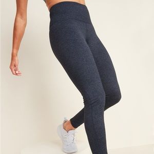 Old Navy Heather Navy Leggings